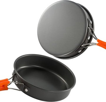 Lightweight Camping Pot and Pan Set, 400 g