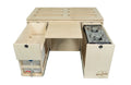 Wood Camp Trip Raw Camper Box Conversion for Van