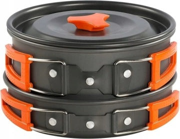 Large Gockowiak Nomad Camping Cookware Set with Cutlery and Cups
