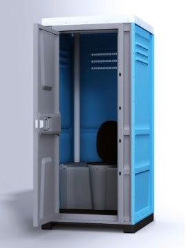 Freestanding Portable Toilet for Garden Plot