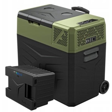 Yolco BCX50 Portable Compressor Fridge with Bluetooth and Battery
