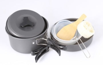 Folding Camping Cookware Set for 1–2 People